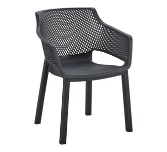 ΠΟΛΥΘΡΟΝΑ ΠΟΛΥΠΡΟΠΥΛΕΝΙΟΥ PEGGY HM6368.02 ΜΑΥΡΟ 60x55x79Υεκ |  Πολυθρόνες κήπου στο espiti