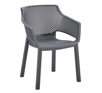 ΠΟΛΥΘΡΟΝΑ ΠΟΛΥΠΡΟΠΥΛΕΝΙΟΥ PEGGY HM6368.10 ΓΚΡΙ 60x55x79Υεκ |  Πολυθρόνες κήπου στο espiti