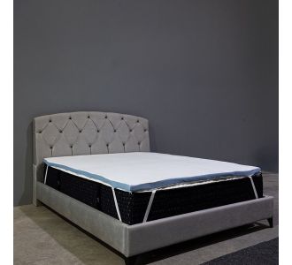 Ανώστρωμα Cool Gel 4cm με αποσμώμενο κάλυμμα 140x200x4cm AlphaB2B |  Στρώματα Ύπνου στο espiti
