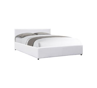Κρεβάτι Dellia pakoworld με αποθηκευτικό χώρο pu λευκό 120x200εκ |  Κρεβάτια στο espiti