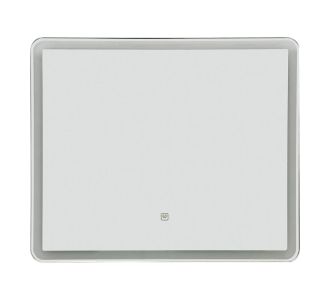 Καθρέπτης Led Quadrou Inart  pp-αλουμίνιο 60x3x50εκ |  Καθρέπτες Μπάνιου στο espiti