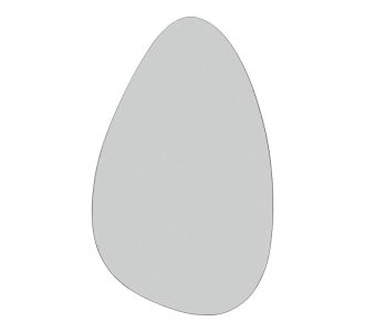 Καθρέπτης Spegio Inart 50x1x80εκ |  Καθρέπτες στο espiti