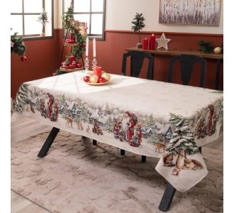 Τραπεζομάντηλο Emden - 140x220cm 52017032 Teoran |  Χριστουγεννιάτικα Τραπεζομάντηλα  στο espiti