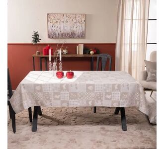 Τραπεζομάντηλο Mariazell 02 - 135x135cm 52017121 Teoran |  Χριστουγεννιάτικα Τραπεζομάντηλα  στο espiti