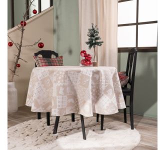 Ροτόντα Mariazell 02 - Φ180cm 52017124 Teoran |  Χριστουγεννιάτικα Τραπεζομάντηλα  στο espiti