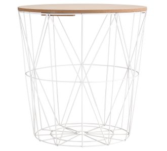 HOMELY ΒΟΗΘΗΤΙΚΟ ΤΡΑΠΕΖΑΚΙ ΜΕ ΑΠΟΘΗΚΕΥΤΙΚΟ ΧΩΡΟ ΛΕΥΚΟ - 03-35662 Estia |  Εργαλεία Κουζίνας - Αξεσουάρ στο espiti