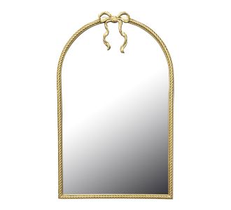Καθρέπτης Frensia Inart μέταλλο σε χρυσή απόχρωση 58x3x93εκ |  Καθρέπτες στο espiti