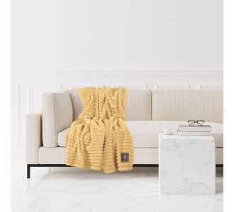 GREENWICH POLO CLUB ΚΟΥΒΕΡΤΑ FLEECE 130Χ170 3488 OCHRE |  Κουβέρτες Καναπέ στο espiti