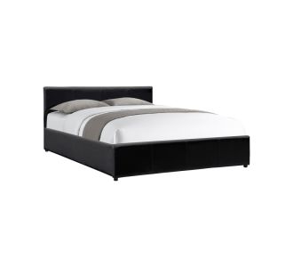 Κρεβάτι Dellia pakoworld με αποθηκευτικό χώρο pu μαύρο 120x200εκ |  Κρεβάτια στο espiti
