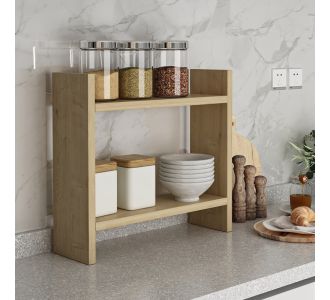 Ραφιέρα κουζίνας Denver Megapap χρώμα sapphire oak 34x10x30εκ. |  Οργάνωση σπιτιού - μικροέπιπλα στο espiti