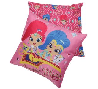 SHIMMER &amp;amp; SHINE 5501 ΜΑΞΙΛΑΡΙ ΦΙΓΟΥΡΑΣ 40Χ40 ΚΙΤΡΙΝΟ, ΦΟΥΞΙΑ |  Παιδικά διακοσμητικά μαξιλάρια στο espiti