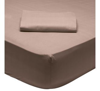 DAS HOME 1003 ΣΕΝΤΟΝΙ ΜΟΝΟ ΜΕ ΛΑΣΤΙΧΟ DARK NUDE DARK NUDE |  Σεντόνια Υπέρδιπλα / King Size στο espiti