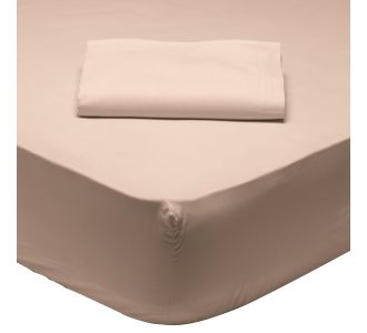 DAS HOME 1002 ΣΕΝΤΟΝΙ ΥΠΕΡΔΙΠΛΟ ΜΕ ΛΑΣΤΙΧΟ BEIGE BEIGE |  Σεντόνια Υπέρδιπλα / King Size στο espiti