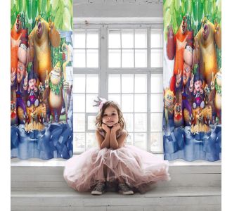 DAS KIDS 2123 ΚΟΥΡΤΙΝΑ ΜΕ ΚΡΙΚΟΥΣ 140Χ280 ΓΚΡΙ, ΚΑΦΕ, ΜΠΕΖ, ΠΡΑΣΙΝΟ |  Ετοιμες παιδικές κουρτίνες στο espiti