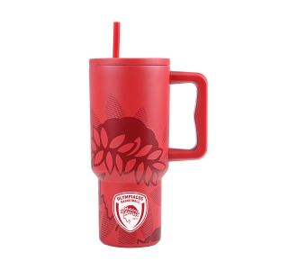 ESTIA ΘΕΡΜΟΣ STRAW TUMBLER XL OLYMPIACOS BC EDITION 900ml - 01-35969 Estia |  Θερμός & Αξεσουάρ στο espiti