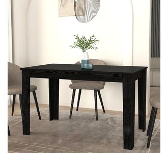 Τραπέζι Darlen Megapap χρώμα sencron black 125x72x74εκ. |  Τραπέζια στο espiti
