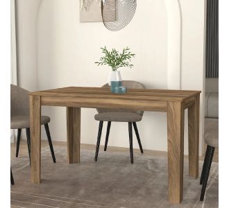Τραπέζι Darlen Megapap χρώμα καρυδί 125x72x74εκ. |  Τραπέζια στο espiti