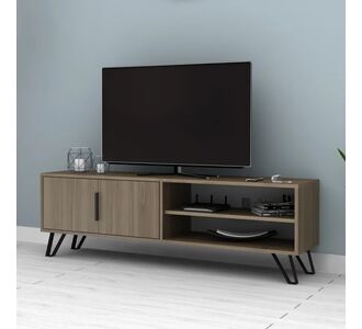 Έπιπλο τηλεόρασης Foot Megapap χρώμα καρυδί 160x35x49εκ. |  Έπιπλα τηλεόρασης στο espiti