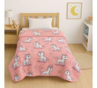 Παιδική Κουβέρτα Βελουτέ Μονή Baby Unicorn Astron Italy |  Κουβέρτες Παιδικές στο espiti