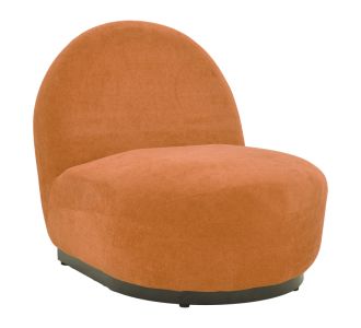 Πολυθρόνα περιστρεφόμενη Zenny pakoworld υφασμα terracotta 64x85x68εκ |  Πολυθρόνες σαλονιού στο espiti