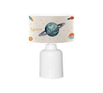 Παιδικό επιτραπέζιο φωτιστικό Saturn pakoworld πολύχρωμο-λευκό Φ24x32εκ |  Παιδικά έπιπλα στο espiti