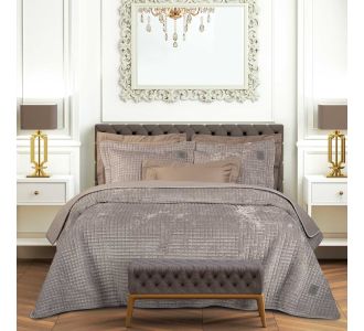 GREENWICH POLO CLUB ΚΟΥΒΕΡΤΟΡΙΟ KING CLASSIC 4432 TAUPE |  Κουβερλί Υπέρδιπλα στο espiti
