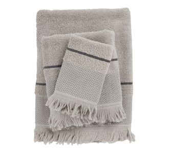 DAS HOME ΣΕΤ ΠΕΤΣΕΤΕΣ 3ΤΕΜΑΧΙΩΝ BEST 0841 GREY |  Σετ Πετσέτες στο espiti