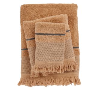 DAS HOME ΣΕΤ ΠΕΤΣΕΤΕΣ 3ΤΕΜΑΧΙΩΝ BEST 0843 TERACOTTA |  Σετ Πετσέτες στο espiti