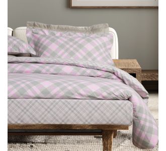 DAS HOME ΣΕΤ ΣΕΝΤΟΝΙΑ ΥΠΕΡΔΙΠΛΑ ΜΕ ΛΑΣΤΙΧΟ CASUAL 5436 MINT, PINK |  Σεντόνια Υπέρδιπλα / King Size στο espiti