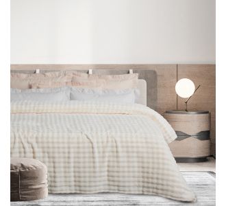 DAS HOME ΚΟΥΒΕΡΤΑ BUBBLE FLEECE 240Χ260 1369 IVORY |  Κουβέρτες Βελουτέ Υπέρδιπλες στο espiti
