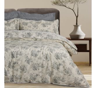 DAS HOME ΠΑΠΛΩΜΑΤΟΘΗΚΗ ΣΕΤ ΥΠΕΡΔΙΠΛΗ PRESTIGE 1712 GREY, IVORY |  Παπλωματοθήκες Υπέρδιπλες στο espiti