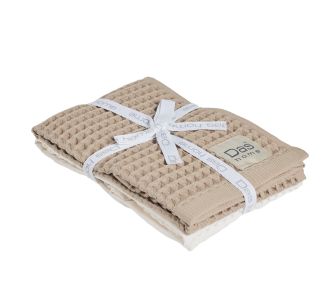 DAS HOME ΣΕΤ ΠΟΤΗΡΟΠΑΝΑ 2ΤΜΧ 40Χ60 0800 BEIGE, IVORY |  Πετσέτες Κουζίνας στο espiti