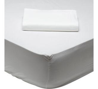 DAS HOME ΣΕΝΤΟΝΙ ΥΠΕΡΔΙΠΛΟ ΜΕ ΛΑΣΤΙΧΟ ARTIC WHITE 1001 ARTIC WHITE |  Σεντόνια Υπέρδιπλα / King Size στο espiti