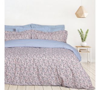 DAS HOME ΣΕΤ ΣΕΝΤΟΝΙΑ ΜΟΝΑ ΜΕ ΛΑΣΤΙΧΟ CASUAL 5427 SALMON, WHITE |  Σεντόνια Υπέρδιπλα / King Size στο espiti