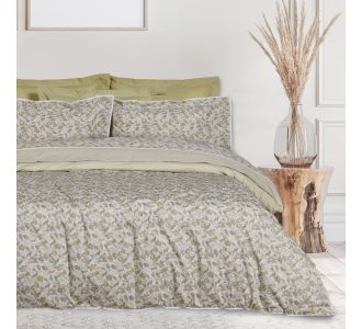 DAS HOME ΣΕΝΤΟΝΙΑ ΣΕΤ KING PRESTIGE 1692 OLIVE, TAUPE |  Σεντόνια Υπέρδιπλα / King Size στο espiti