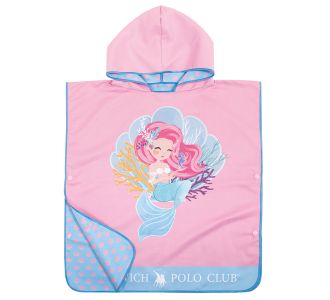 GREENWICH POLO CLUB JUNIOR ΠΟΝΤΣΟ ΘΑΛΑΣΣΗΣ 50Χ115 4041 PINK |  Πετσέτες Θαλάσσης στο espiti