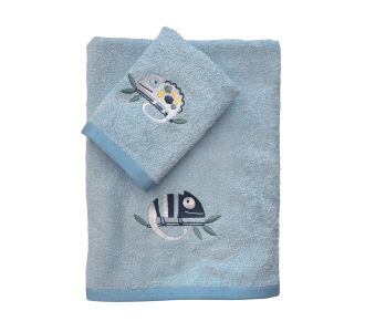 DAS BABY ΣΕΤ ΠΕΤΣΕΤΕΣ 2 ΤΕΜΑΧΙΩΝ ΚΕΝΤΗΤΕΣ FUN 4935 BLUE |  Βρεφικές πετσέτες στο espiti