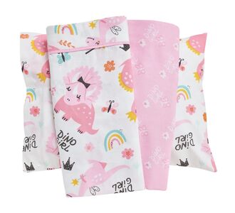 DAS BABY ΣΕΤ ΣΕΝΤΟΝΙΑ FUN 4936 PINK, WHITE |  Βρεφικά Σεντόνια στο espiti