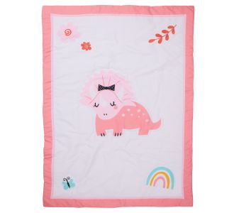 DAS BABY ΚΟΥΒΕΡΛΙ FUN 4936 PINK, WHITE |  Βρεφικό κουβερλί στο espiti