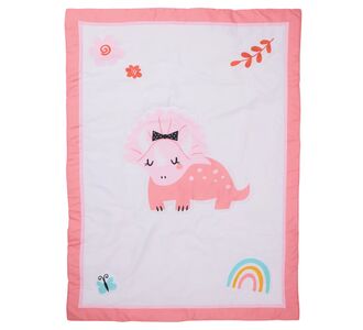DAS BABY ΚΟΥΒΕΡΛΙ FUN 4936 PINK, WHITE |  Βρεφικό κουβερλί στο espiti