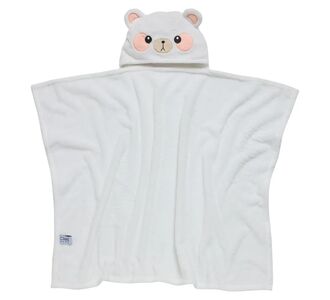 DAS BABY ΚΑΠΑ BATH 4942 WHITE |  Βρεφικές κάπες στο espiti