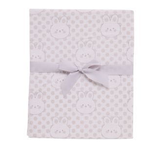 DAS BABY ΚΟΥΒΕΡΤΑ ΠΙΚΕ 75X100 RELAX 4960 GREY |  Βρεφικές Κουβέρτες στο espiti