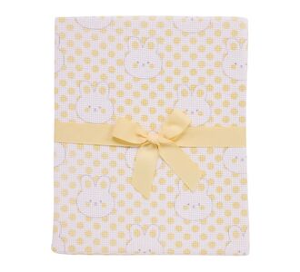 DAS BABY ΚΟΥΒΕΡΤΑ ΠΙΚΕ 75X100 RELAX 4961 YELLOW |  Βρεφικές Κουβέρτες στο espiti