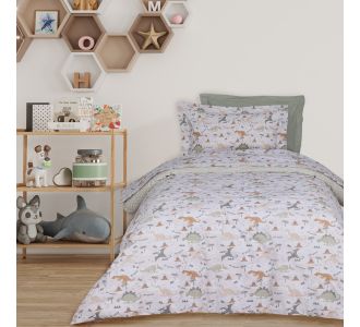 DAS KIDS ΣΕΤ ΣΕΝΤΟΝΙΑ ΜΟΝΑ 4937 BEIGE, OLIVE |  Σεντόνια Παιδικά στο espiti