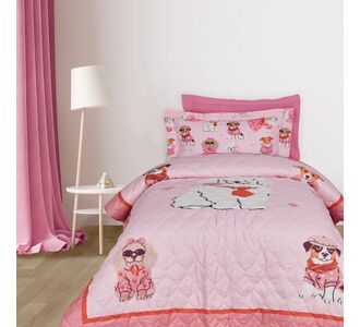 DAS KIDS ΚΟΥΒΕΡΛΙ ΜΟΝΟ 4938 PINK |  Κουβερλί Παιδικά στο espiti