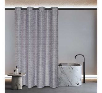 GREENWICH POLO CLUB ΚΟΥΡΤΙΝΑ ΜΠΑΝΙΟΥ 240Χ180 ESSENTIAL 3120 GREY |  Κουρτίνες Μπάνιου στο espiti