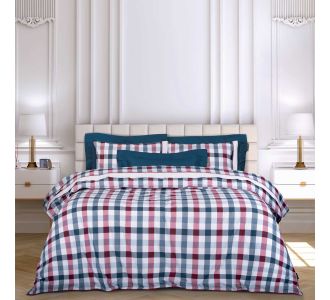 GREENWICH POLO CLUB ΣΕΤ ΣΕΝΤΟΝΙΑ KING ESSENTIAL 2266 BLUE, RED |  Σεντόνια Υπέρδιπλα / King Size στο espiti