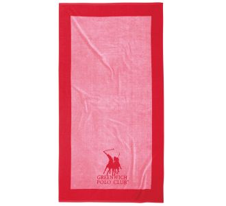 GREENWICH POLO CLUB ΠΕΤΣΕΤΑ ΘΑΛΑΣΣΗΣ 90Χ180 4000 PINK, RED |  Πετσέτες Θαλάσσης στο espiti