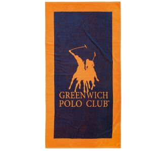 GREENWICH POLO CLUB ΠΕΤΣΕΤΑ ΘΑΛΑΣΣΗΣ 90Χ180 4003 BLUE, ORANGE |  Πετσέτες Θαλάσσης στο espiti
