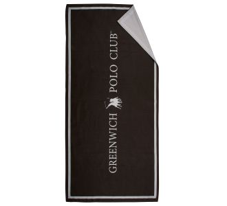 GREENWICH POLO CLUB ΠΕΤΣΕΤΑ ΘΑΛΑΣΣΗΣ 80Χ170 4028 BLACK, TAUPE |  Πετσέτες Θαλάσσης στο espiti